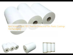Anti revêtements en plastique de film protecteur thermique d'ANIMAL FAMILIER de l'éraflure 25Mic pour l'emballage