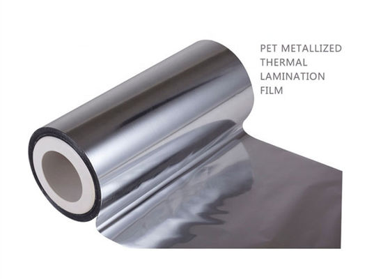 21 Mic Aluminum Metalized Polyester Film Rolls pour imprimer le plastique 3000mm