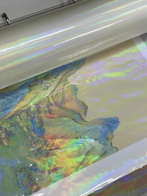 Good price Film de laminage thermique laser éblouissant pour la décoration des emballages cosmétiques en ligne