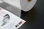 Film de stratification thermique PET imprimable pour boîte d'emballage de cigarettes bon pour l'impression UV et l'estampage à chaud