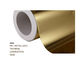 Le film de laminage en PET métallisé en polyester est une tranche d'or de 2800m