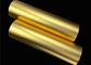 Laminage thermique de l'or par film BOPP/PET métallisé réfléchissant miroir 1500m