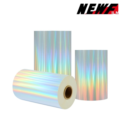 Good price Film de laminage thermique éblouissant holographique de 21 microns pour la décoration des emballages en ligne