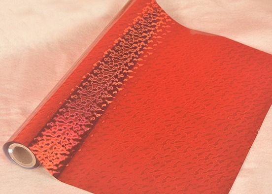 Good price 1 pouce de papier à base de film de stratification thermique en relief rouge couleur protectrice 1000m en ligne