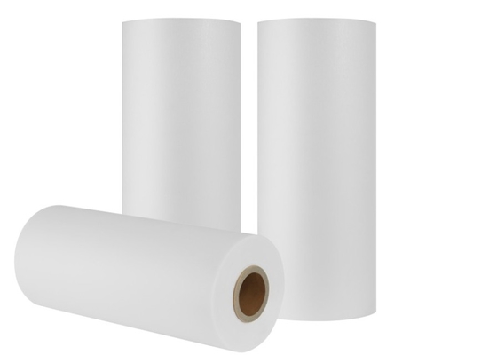 Good price 3 pouces de noyau de papier soyeux BOPP Film thermo-lié 30 microns Charbon de bois Satin avec traitement par extrusion multicouche en ligne