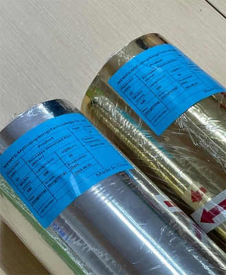 Good price Film de polyester métallique haute définition avec des propriétés de barrière oxygène-humidité pour les boîtes de papier imprimé haut de gamme en ligne