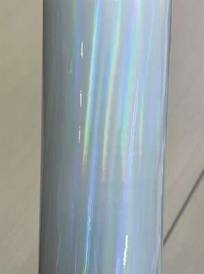 Good price 23mic Film de stratification thermique holographique Beaux effets de réfraction de la lumière pour la décoration des emballages en ligne