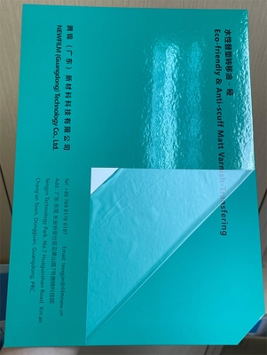Good price Film d'emballage laminé mat flexible écologique pour l'impression et le vernis de transfert en ligne