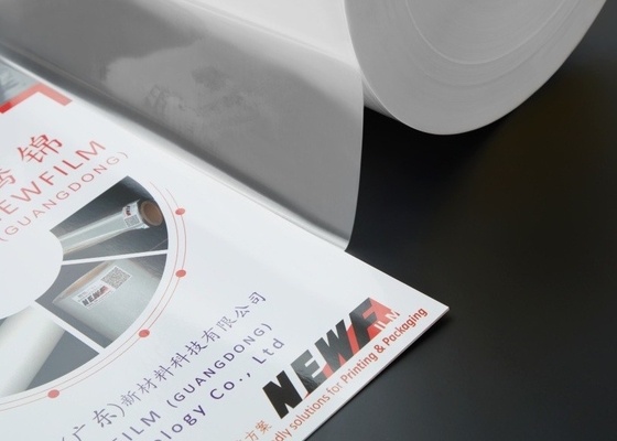 Good price Film de stratification thermique PET avec couche de colle Logo d' estampage à chaud pour post-presse en ligne