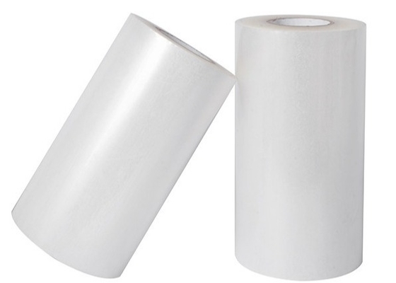 Good price Substrate d'emballage de précision, film de revêtement double adhésif BOPP brillant de 25 microns, en rouleau jumbo de 3600 mm à l'épreuve de l'humidité en ligne
