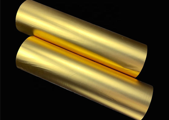 Good price Film de laminage thermique BOPP/PET de luxe hautement réfléchissant en or de qualité supérieure pour emballages optimisés pour l'impression en ligne