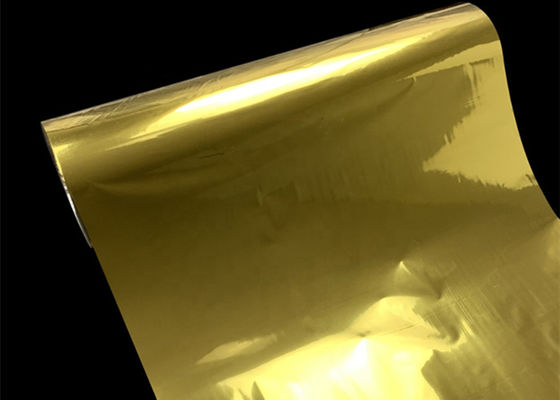 Good price Film étirable métallisé imperméable 20 microns ou 22 microns d'épaisseur Idéal pour boîtes de luxe et étiquettes en ligne