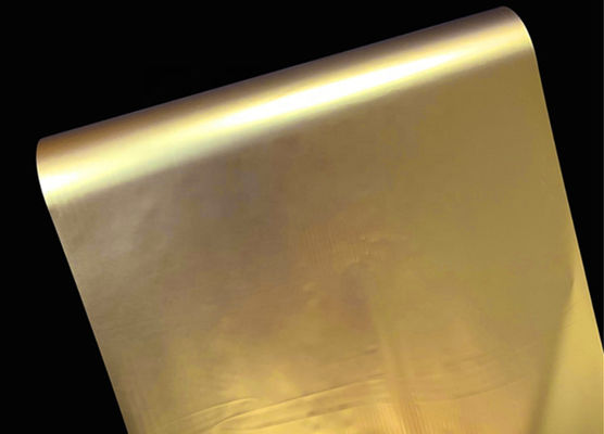 Good price Film de laminage thermique BOPP métallisé de 1 pouce 3 pouces en rouleau de film d'aluminium d'or d'argent en ligne