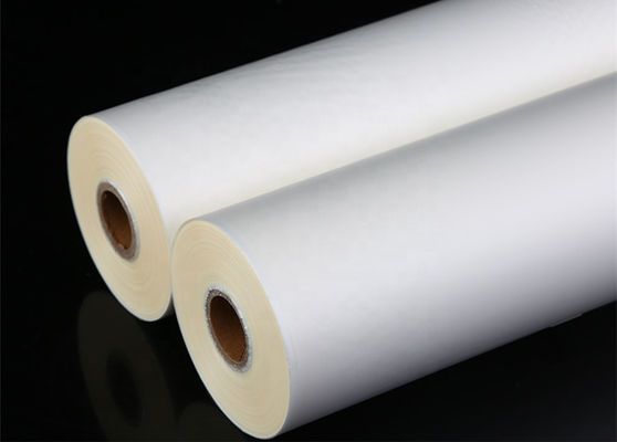 Good price Propriétés de bonne barrière de 4000 mètres Velvet Touch BOPP Film de stratification thermique avec colle EVA pour l'emballage en ligne