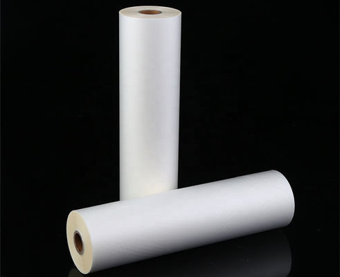 Good price Film de empaquetage de luxe de stratification de velours de Matte Soft Touch Thermal BOPP en ligne