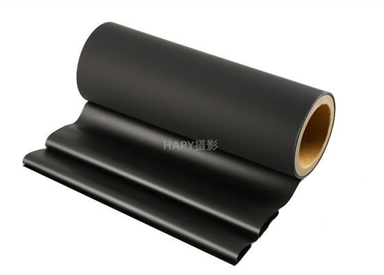 Good price Film thermique 30 Mic Black Color Matt de stratification du velours BOPP de toucher doux en ligne